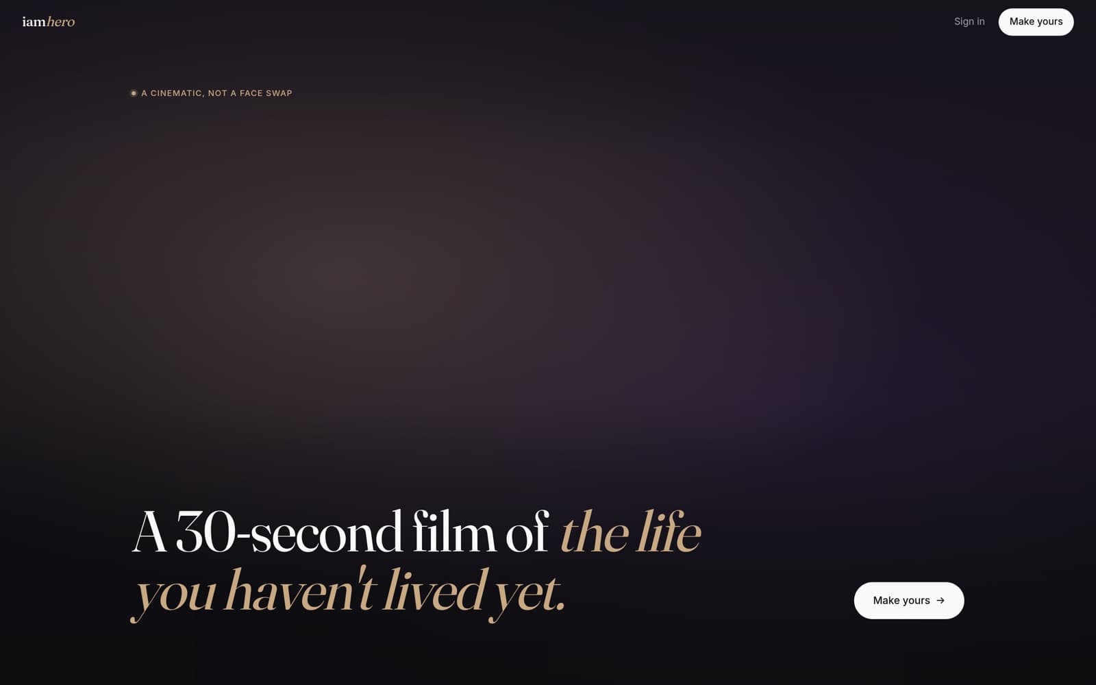iamhero — live site